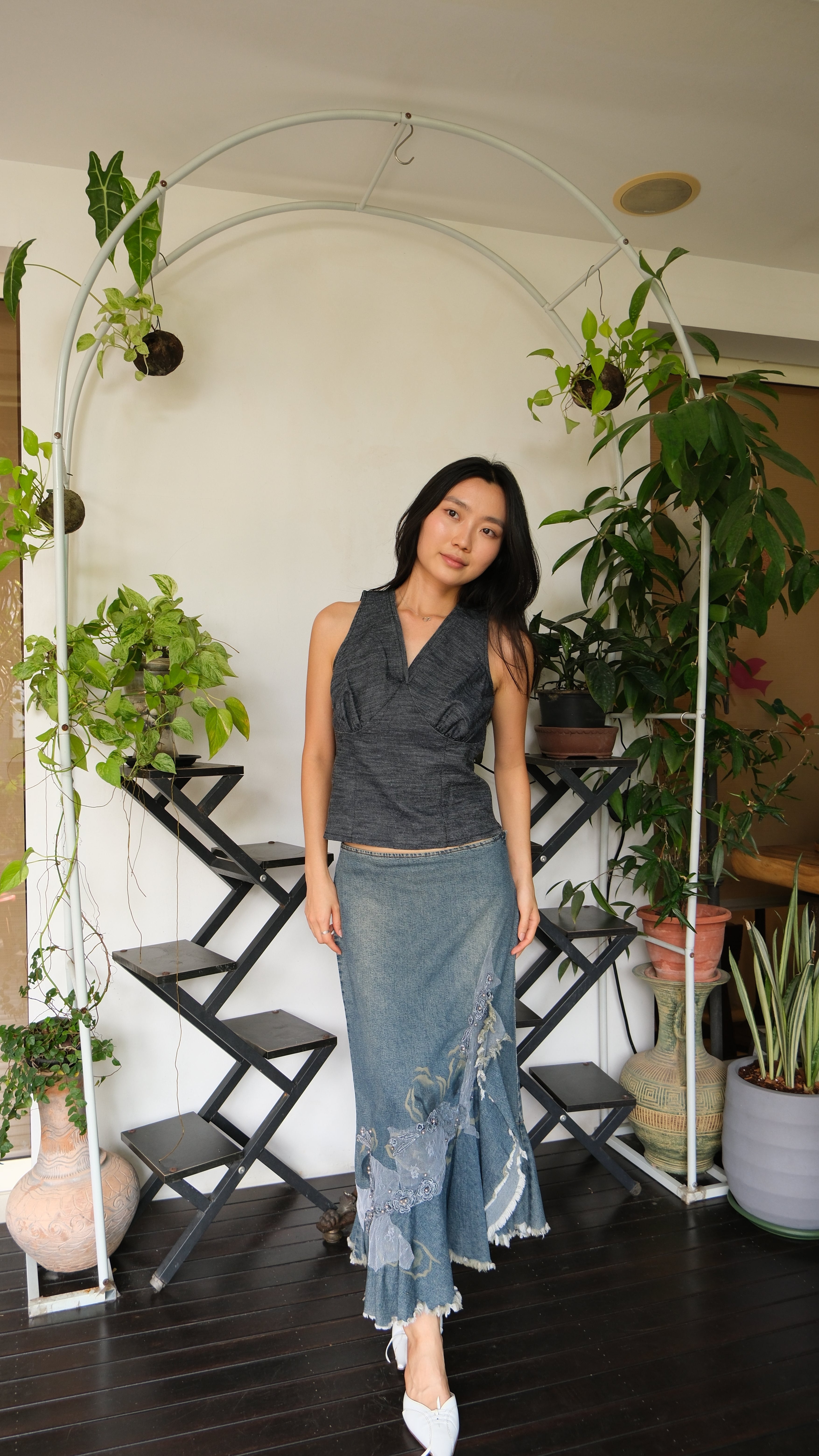 The Denim Muse Top