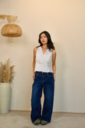 Alabaster Floral Muse Top