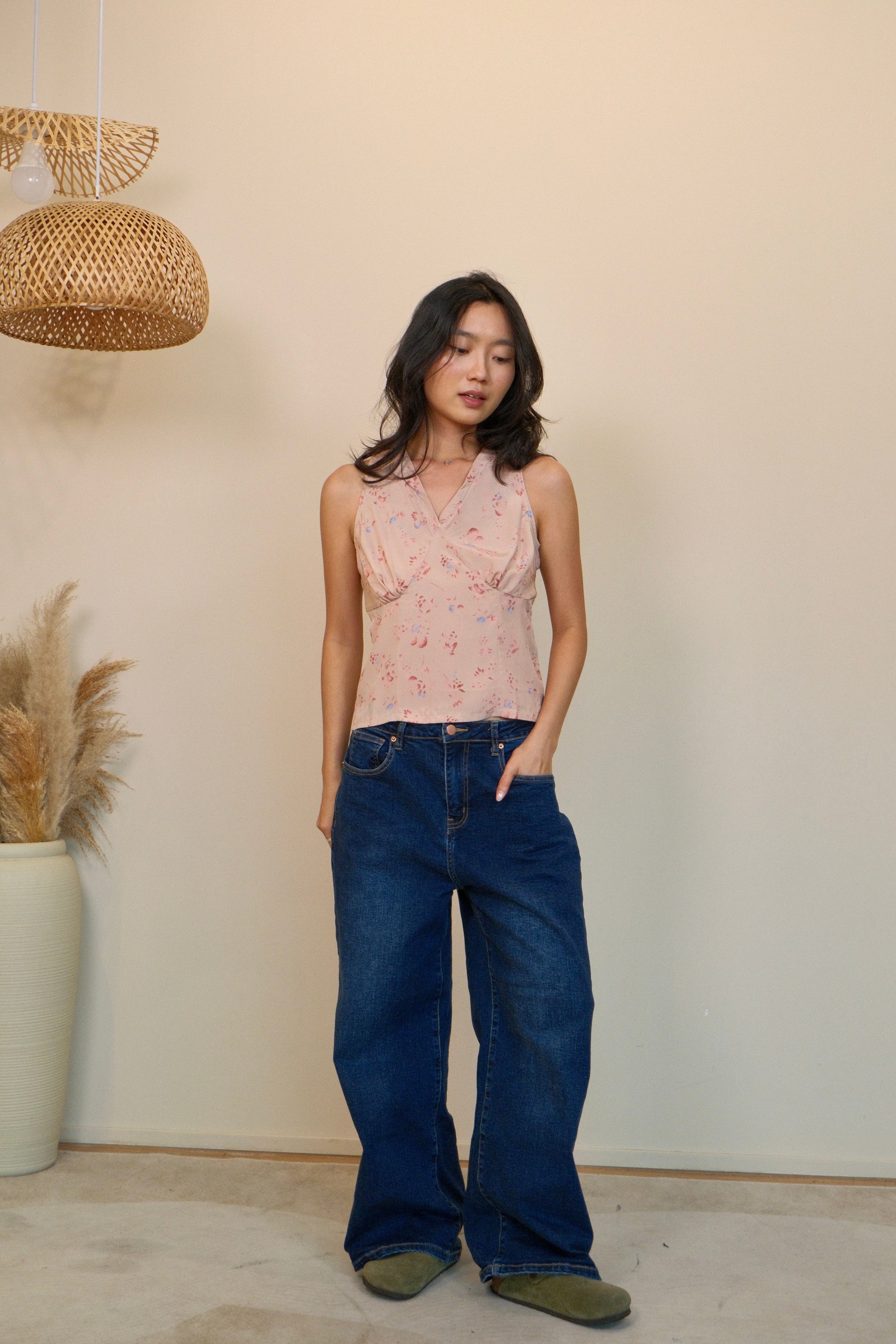 Tea Rose Kimono Muse Top