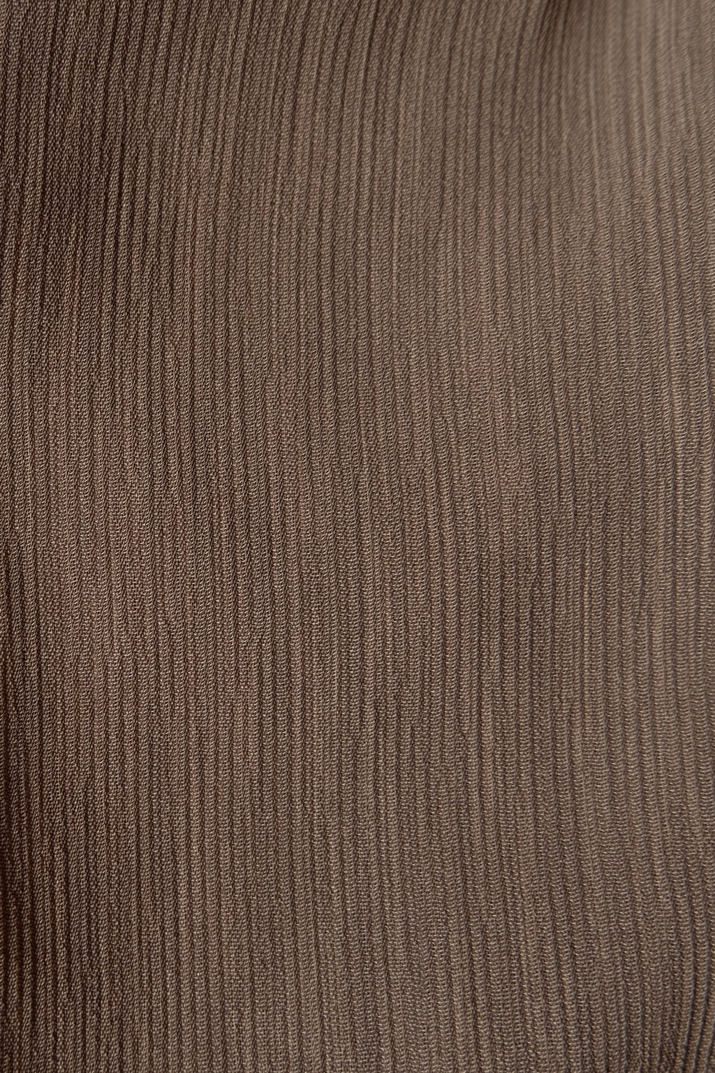 Walnut Plissé Muse Top