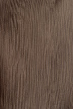 Walnut Plissé Muse Top