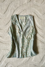 Sage Baroque Muse Top