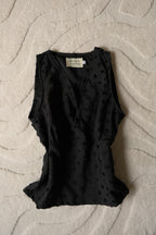 Black Polka Muse Top