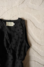 Black Polka Muse Top