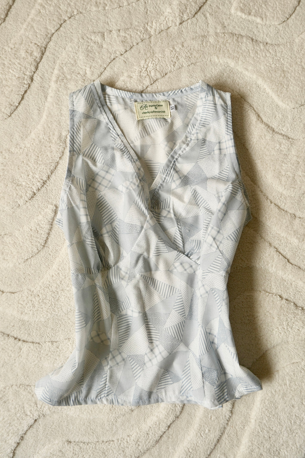 Origami Geometric Muse Top