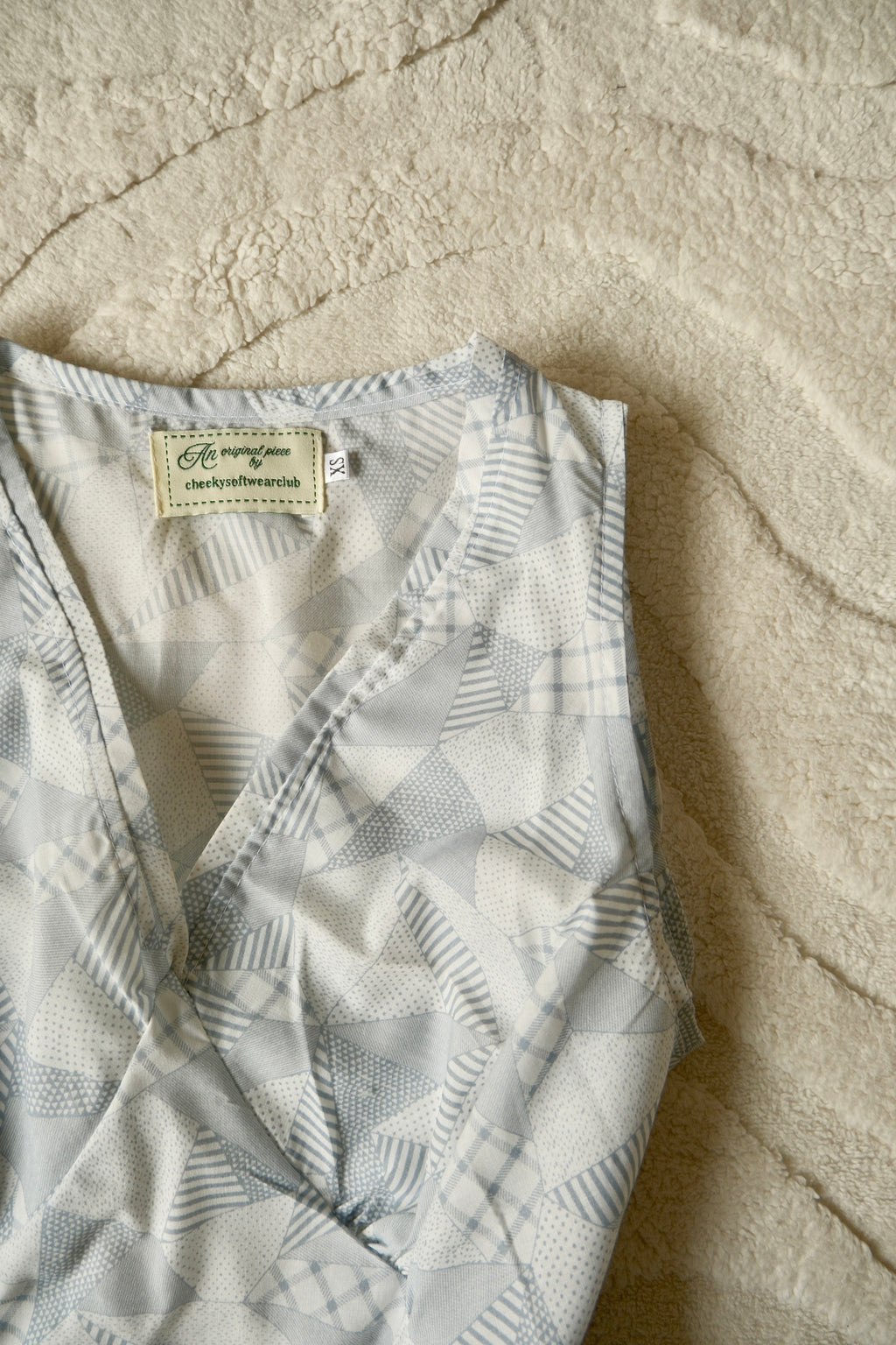 Origami Geometric Muse Top